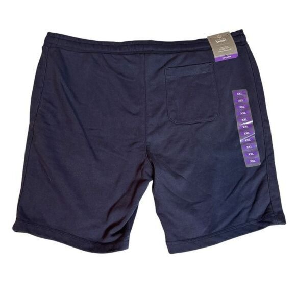 Members Mark French Terry Men's Shorts Size XXL Navy Blue Casual NEW NWT - Picture 5 of 7
